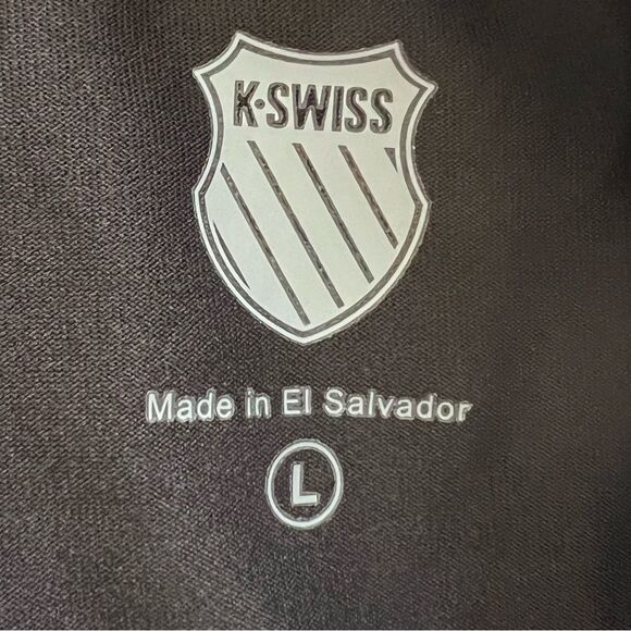 K-Swiss Black K-Core Woven Skort size Large - Picture 5 of 11